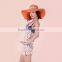 Hot sales plain dye top fashion women lace dress