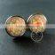 20mm vintage style antiqued bronze morocco style art collage glass cabochon round cufflinks fashion wedding cuff link 6600046