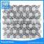 High Quality Italy Grey marble mosaic,Flower Pattern mosaic tile