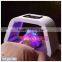 Korea Portable Photon LED Light Therapy Red Blue Green Yellow 4 Color Led Light Phototherapy Lamp Machine For Skin Rejuvenation