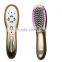 Stainless Steel Gold Hair Loss Treatment USB Electric Laser Hair Comb Brush Hair Regrowth