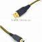 NEW Gold Plating Port USB Cable For Nintendo DSi DSiXL DSiLL 3DS 3DS XL 3DS LL USB Charging charger Cable