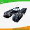 Agriculture use 3.5 ton steel track chassis with rubber shoes