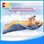 Hot selling lazy hangout inflatable air sleeping bag camping, couch bed for outdoor camping