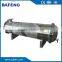 shell and tube water-cooled condenser