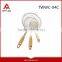 Stainless Steel Fine Double Mesh Wooden Handle Strainer