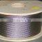 good quality various diameter steel wire rope 6*36 from china