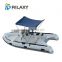 Rilaxy 4.3m 14ft rigid inflatable boat with center console