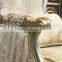 Luxury and Royal Living Room Sofa Chair, Solid Wood Tea Table and Single Chairs Set (BF01-ML038)
