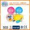 Plastic barrel colorful dough set, wholesale children enjoyable dough clay, promotion bear coin bank super dough