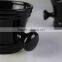 Home & garden bathroom accessories ceramic black shaving bowl