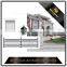 Powder Coated Cast Aluminum Decorative Villa Outdoor Metal Garden Fencing