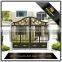 Custom Design Powder Coated Fancy Garden Gate Cast Aluminum Gate