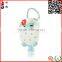 Liquid toilet pocketbac holder with silicone bottle