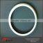 Large Plastic Circle Plate And Transparent Cover by Vacuum Forming