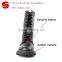 Waterproof winter hiking boots black leather men tactical boots USA