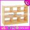 Best design children school furniture wooden kids storage units W08C178