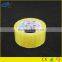 Christmas hot sale yellowish bopp packing tape/solvent based acrylic yellow bopp tape