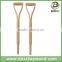 D short shovel handle/wooden hoe handle/wooden handle snow brush