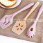 Fashional Style Double Tier Silicone 3-piece Kitchenware Set Utensil