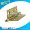 2017 hot sale universal zinc alloy door and window gold hinges