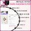 Waterproof Flash Tattoo Non-toxic Temporary Tattoo Sticker