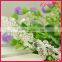silver rhinestone chain small spring metal hair clip WHD-062