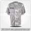 2016 custom dri fit button down fabric baseball jersey