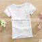 Customized manufactorying plain ladies short-sleeve T shirt