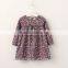 Baby Girls Dress New Fashion 2017 Spring Autumn Print Floral Sweet Little Princess Dress Cute Cotton Soft Kids Girls Dress