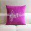 Wholesale cotton rhinestone design throw pillow