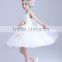 2017 dress for children with customizable sash child white angel dresses