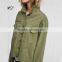 2017 Wholesale woman green shirt custom shirts fashion blouse
