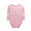 Wholesale Baby Cotton Romper Long Sleeve Blank Baby Onesie