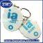 Cheap Custom Fashion Promotional rubber silicone Keychain for wholesale