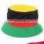 China Factory OEM New Fashion Womens Girls Rainbow Summer Boonie Beach Outdoor Sunscreen Bucket Hat