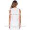 Fashion Sleeveless O-neck Fitness Printed Custom Casual Women T Shirt