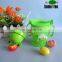 Frog Lid Children water infuser Bottle With Double Handle 400ML