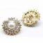 Wholesale rhinestone buttons sew on embellishment for wedding decorative designer