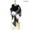 Classic design 100% acrylic checked tartan pashmina scarf