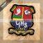 custom uniform logo woven badge for school