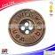 Manufacturer of custom metal alloy garment sewing buttons