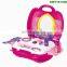 Role Play Jewelry Kit for Girls Toy Set Princess Suitcase Gift for Kids Children 3 Years Old