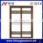 water resistance sound insulation aluminum frame single/double/triple glass one way glass door