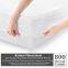 100% Cotton Sheets - Real 800 Thread Count Full 4 Piece Bed Sheet Set - Soft & Smooth Hotel Luxury 4pc Sheet Set Solid 15 inches Deep Pocket (Full, White)