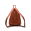2019 new design fashion leather backpack leather travel backpack