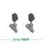 compact plastic pneumatic flange angle seat valve for water treatment, beverage filling equipment