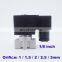 GOGO 2 way Stainless steel water solenoid valve normally close Port G1/8" 12V DC Orifice 1mm/1.5mm/2mm/2.5mm/3m 0bar start valve