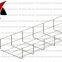Galvanized Steel SS Wire Mesh Cable Tray Support with Cantilever Brackets with Cover with Connector