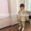 6038 Fashion and comfortable girls' clothing sets kids spring  girl casual suit